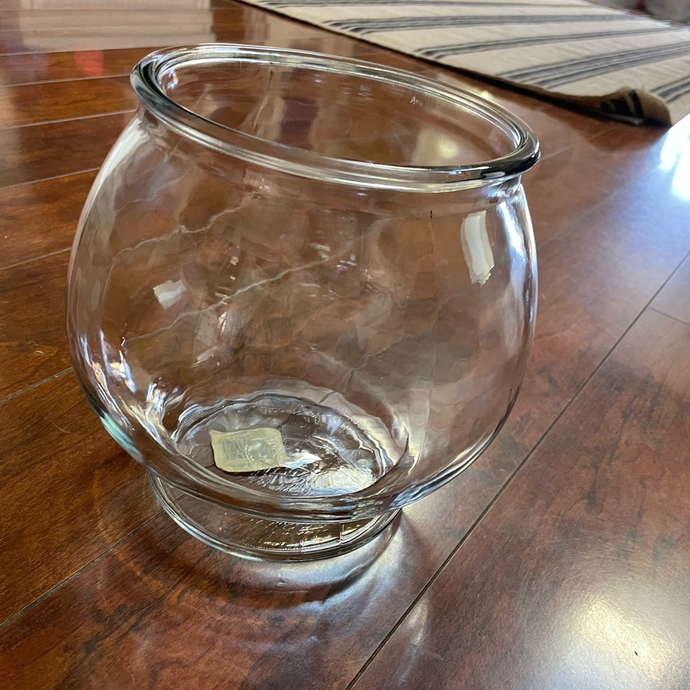 Glass fish bowl - Picture 2 of 3